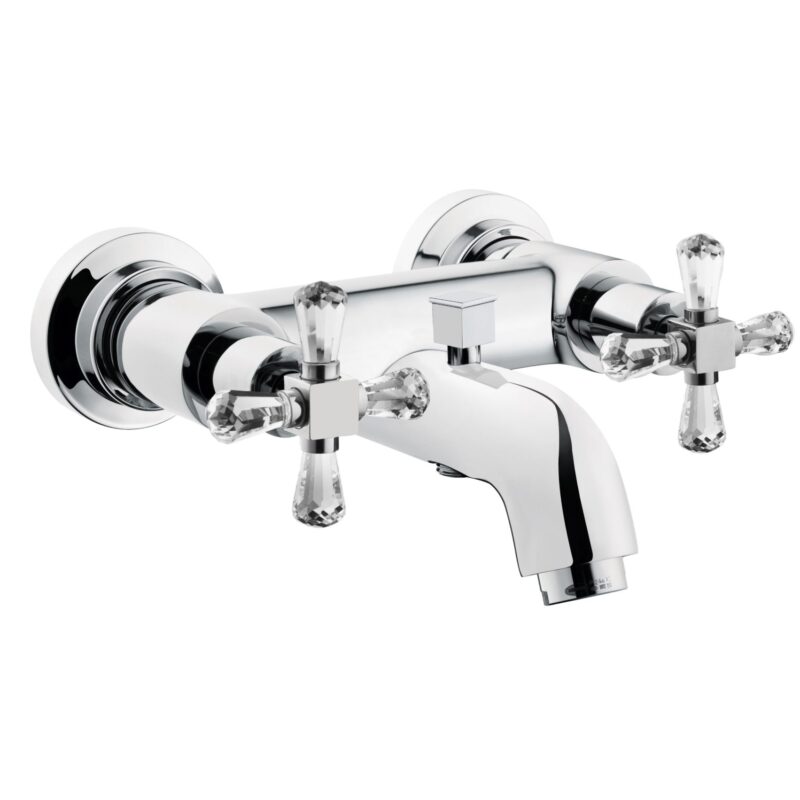 A41666 JUNO SWAROVSKİ BANYO BATARYASI KROM