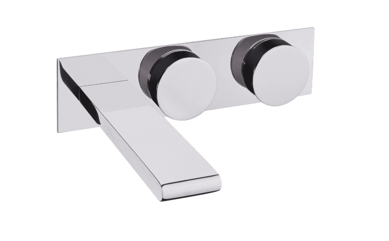 VitrA Memoria A4231458 Ankastre Lavabo Bataryası, Siyah Çevreli