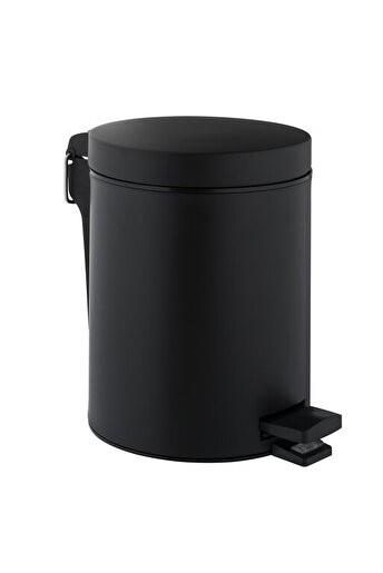 VİTRA A4414936 BASE 300 ÇÖP KOVASI 5L SİYAH PEDALLI