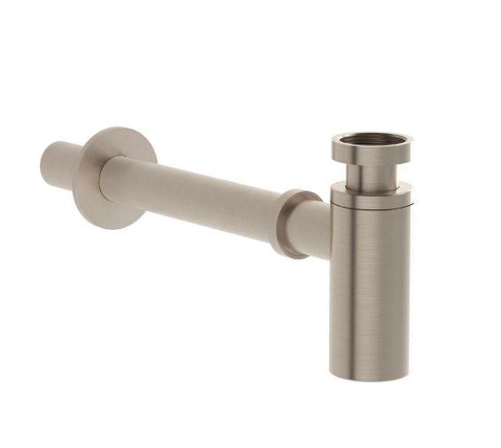 VİTRA A4512334 LAVABO SİFONU ALT GRUBU FIRÇALANMIŞ NİKEL