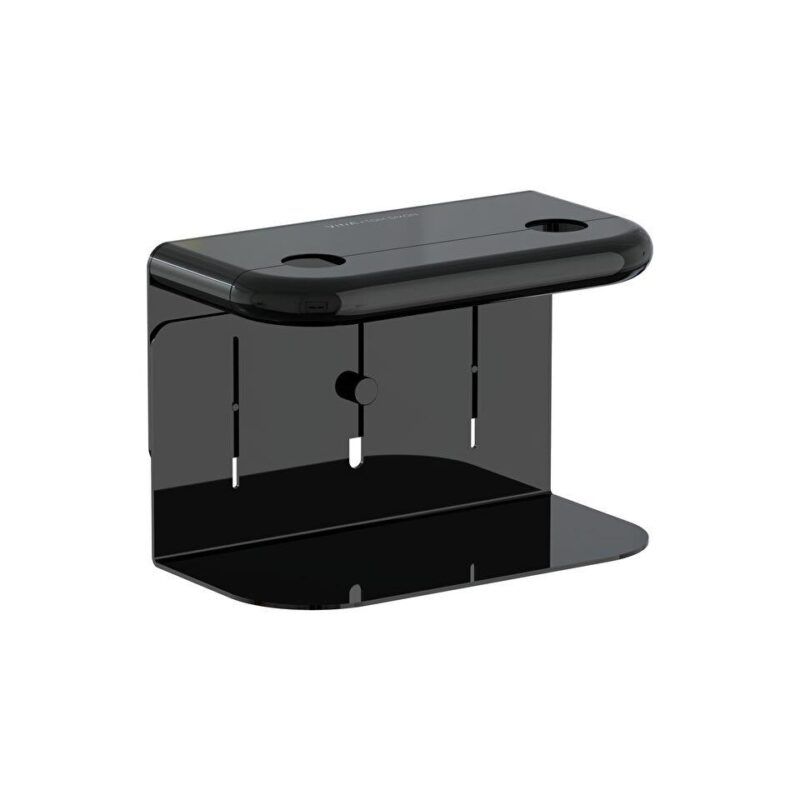 VitrA A4456739 LİQUİD SIVI S. TUTACAĞI ÇİFT HAZNELİ, PARLAK SİYAH