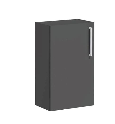 VİTRA 68035 Root Alt Ünite, 40 cm, dar, Mat Fırtına Gri, sol