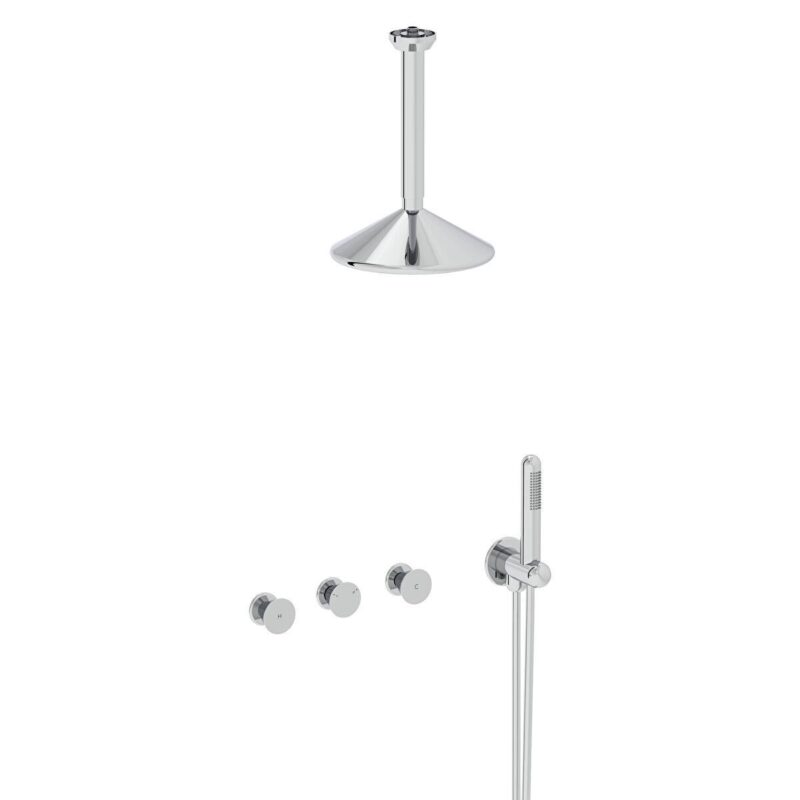 VİTRA A42777 LIQUID ANKASTRE DUŞ SETİ KROM