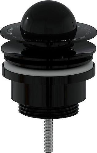 VİTRA A4516939 LIQUID LAVABO YUVARLAK SÜZGECİ (SABİT), PRLK SİYAH